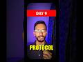 Day 9 | What is Protocols in Networking | 30 Days Cybersecurity Challenge #shortsfeed #cybersecurity
