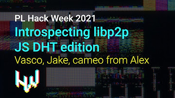 Introspecting libp2p - JS DHT edition - Vasco, Jake, guest appearance from Alex