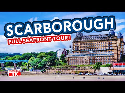 SCARBOROUGH | Full seafront tour of holiday seaside town Scarborough England