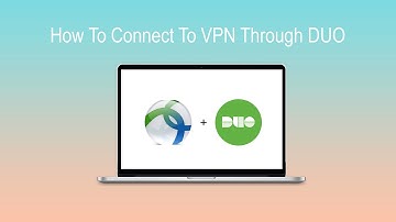 How To Connect to the VPN with Duo Verification!