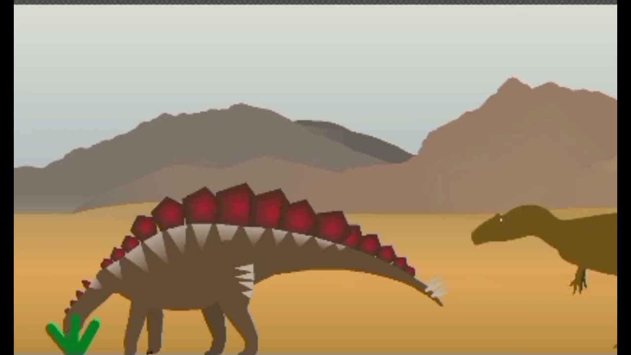 Allosaurus vs stegosaurus