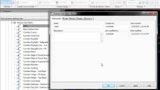 Civil 3D Feature Line Styles