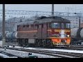 Железная дорога, тепловозы, видео поезда / Diesel locomotives, railway video compilation