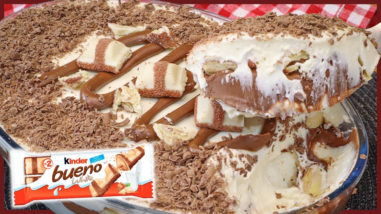 A MELHOR SOBREMESA PARA O NATAL I KINDER BUENO NA TRAVESSA I SIMPLESMENTE DELICIOSA