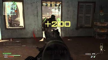 Call of Duty MW3 PP90M1 Multi-Kill