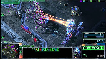 Starcraft II Beta - Protoss: Colossus Attack