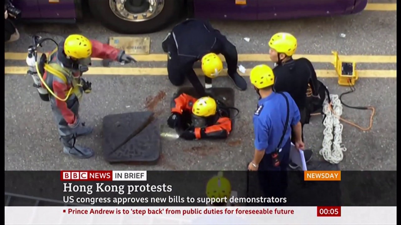 Protests update (Hong Kong) - BBC News - 21st November 2019