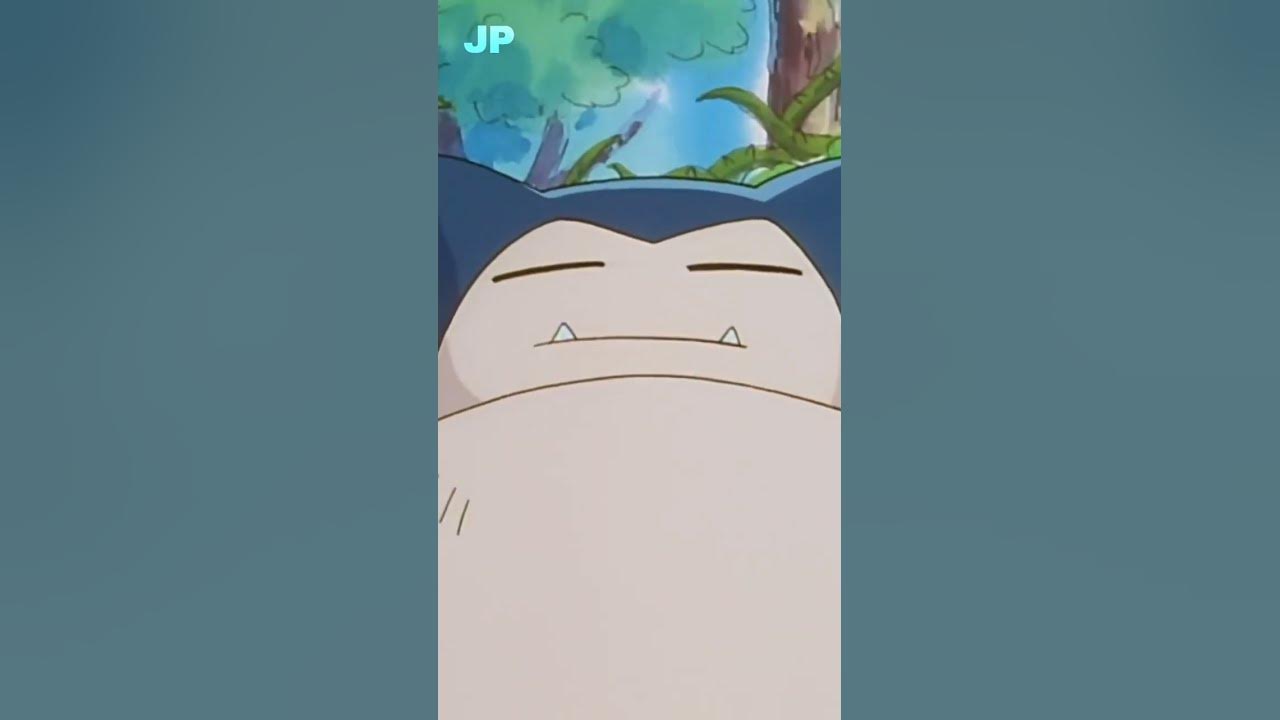 SNORLAX WAKES ONLY TO EAT 😂 #Pokemon #Ash #Pikachu #Misty #Brock #Snorlax #AshCatchesSnorlax #Shorts