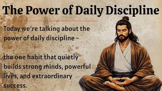 Power of Daily Discipline - Be Consistent || Improve Your English Fluency | Motivational Video 🔥