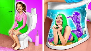 How to Become a Mermaid | Real Life Mermaid | EXTREME Makeover by Bla Bla Jam