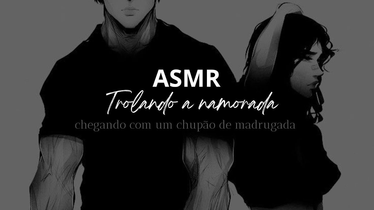 Trolando a namorada com um chupão no pescoço