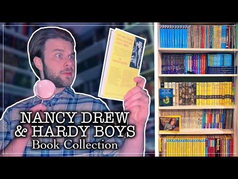 Nancy Drew & Hardy Boys Book Collection 🔍 BOOKSHELF TOUR