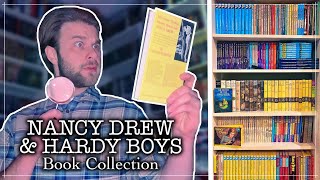 Nancy Drew & Hardy Boys Book Collection  BOOKSHELF TOUR