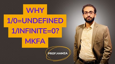Why 1/0=undefined & 1/infinite=0?
