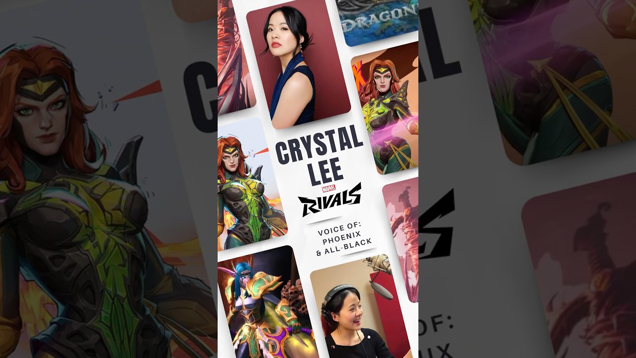 @MarvelRivals Phoenix & All-Black voice actress Crystal Lee talks Rivals & @Warcraft!
