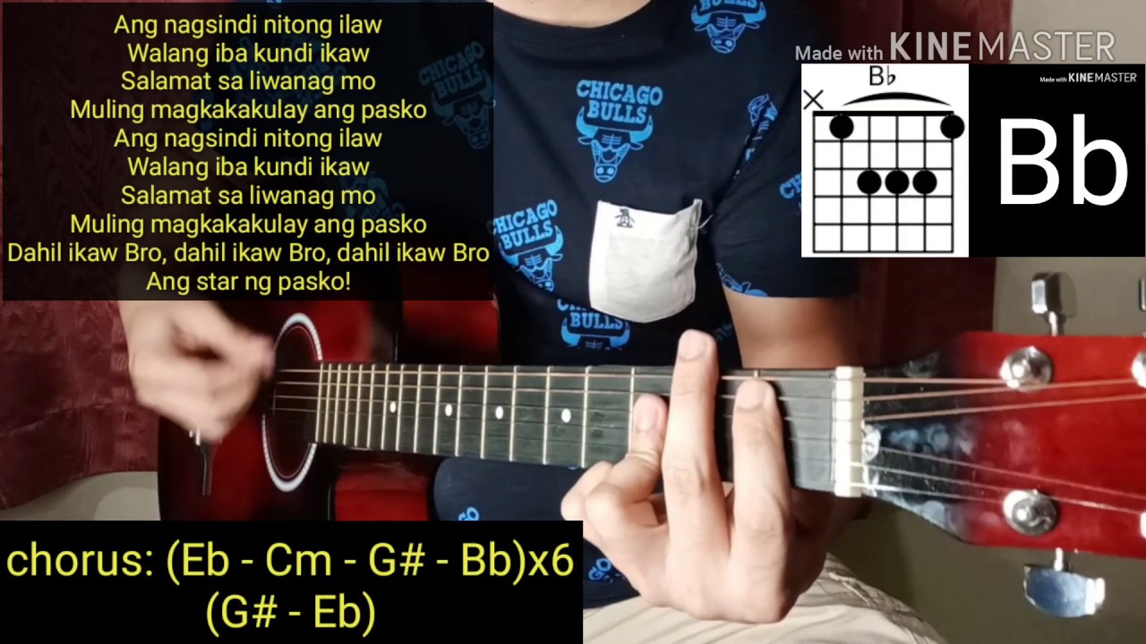 Star Ng Pasko Guitar Cover | Guitar Chords Tutorial | normanALipetero