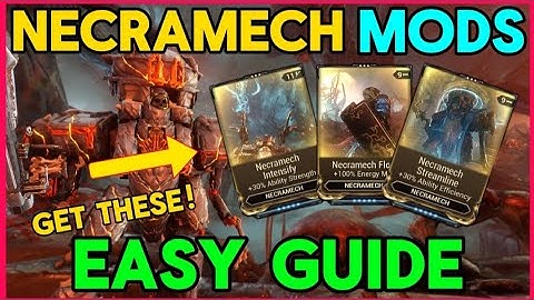 How To Get Necramech Mods In Warframe | Quick & Easy Guide (2025)