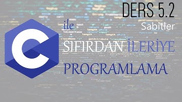 Ders 5.2: C
