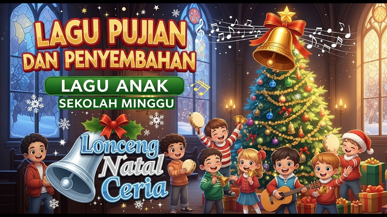 LAGU ROHANI KRISTEN | LONCENG NATAL CERIA