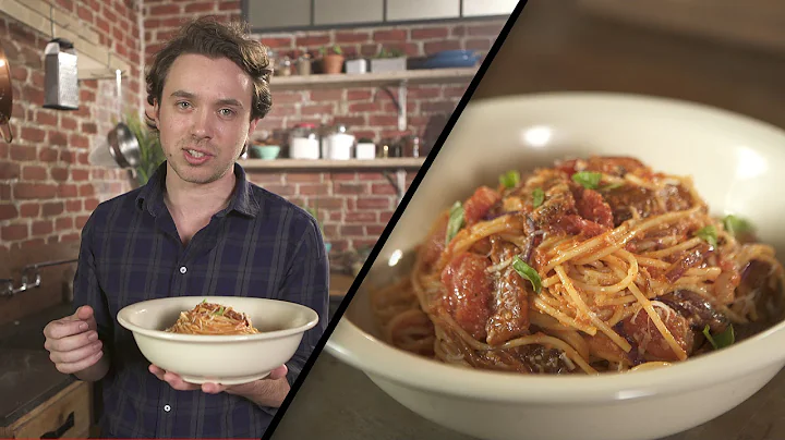 Spaghetti with Amatriciana sauce | Frankie Celenza