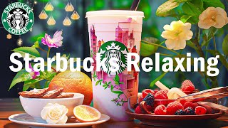 Relaxing Summer With Starbucks Coffee Music  Happy Starbucks Cafe Jazz Music  Bossa Nova Music