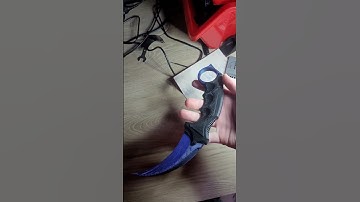 Made a CSGO karambit. #csgo #3dprinting