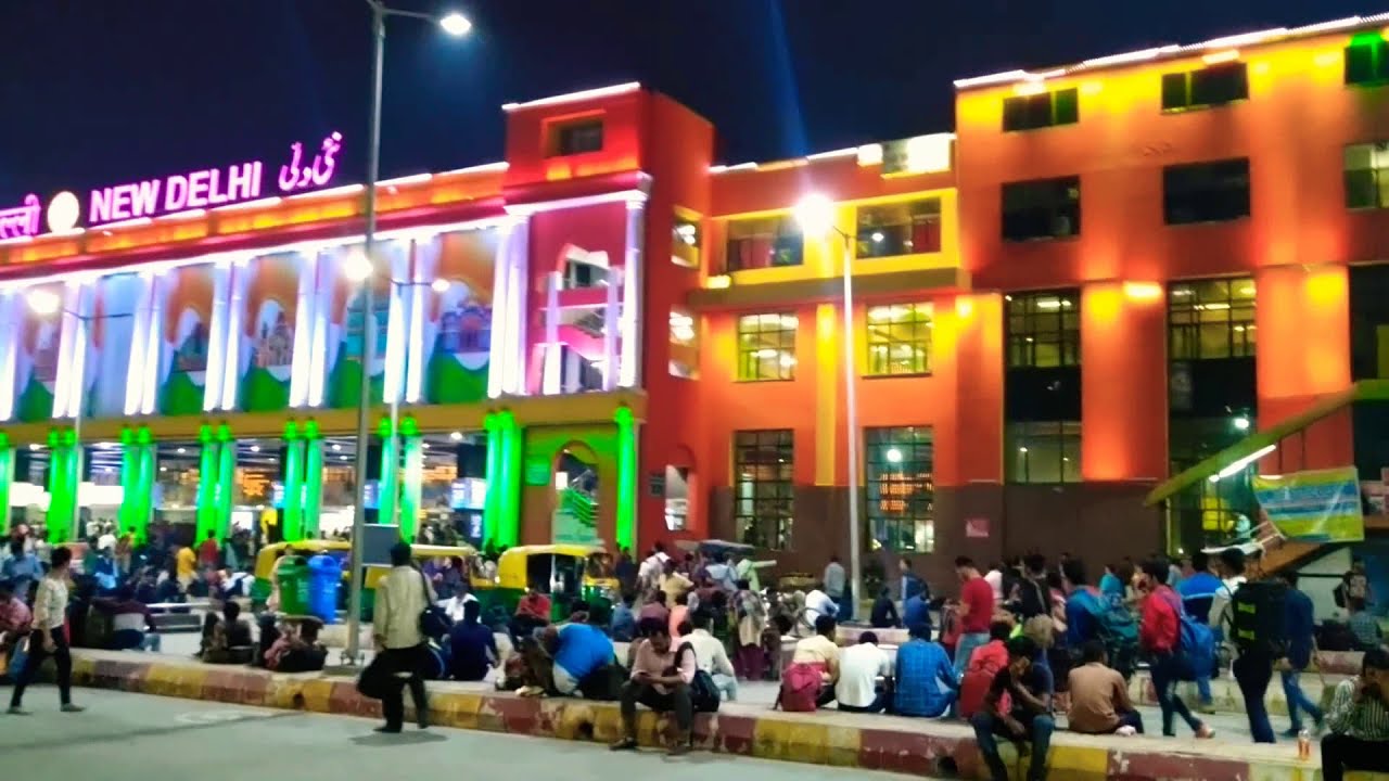 New Delhi Railway Station New look - YouTube