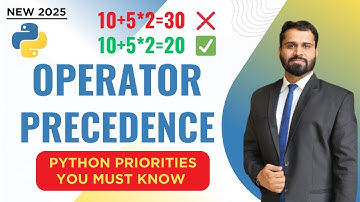 Master PYTHON Operator Precedence with EASY Live Coding Examples 2025