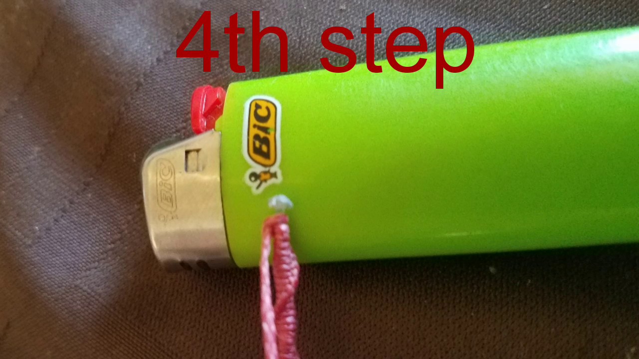 Modified FG fishing knot to connect braided fishing line to monofilament for catching GT ulua