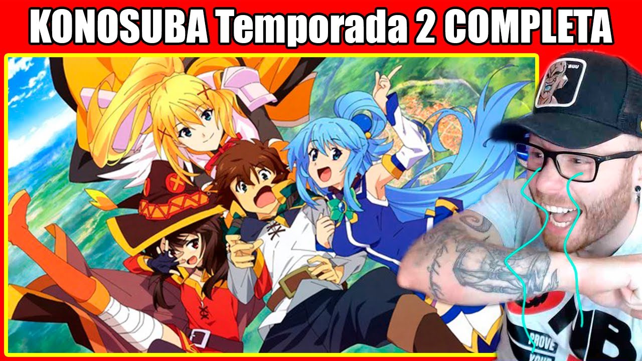 REACCION al ANIME KONOSUBA 🙀😹 DOBLAJE LATINO - Temporada 2 COMPLETA