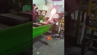 Automatic copper ingot production line, suitable for brass, red copper, bronze, white copper.