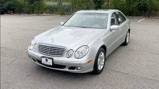 Match Highlights 20k mile 2005 Mercedes Benz E320 Walk Around and Drive