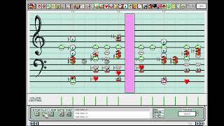 Mario Paint | Gobis Valley - Banjo-Kazooie
If some of you are unaware, this was among some unfinished videos I had in the backburner that was probably not going to get finished for a while. That was until the Mario Paint Community announced they were going to make a Banjo-Kazooie themed collab so I saw that window as a chance to not only continue the song, but actually get around to completing it. I based this primarily off the Smash Ultimate arrangement which goes for more of a surfer vibe and also includes a Gruntildas Lair segment before looping back which makes me wonder if there were any plans to do The Final Battle, but that fell through so the music team settled with this. Mario Paint | Gobis Valley - Banjo-Kazooie