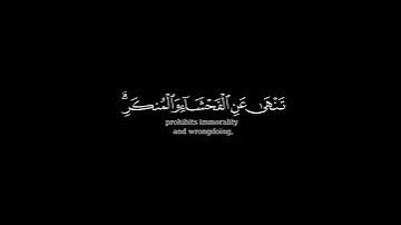 كرومة شاشة سوداء بصوت #ياسر_الدوسري#سورة_العنكبوت
