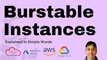 What is Burstable in AWS GCP Azure