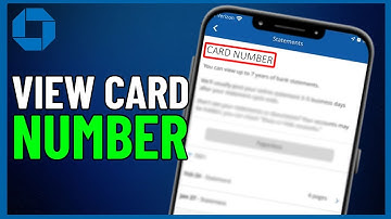 How to View Debit Card Number on the Chase App (How to Find Debit Card Number Without Card) | (2024)