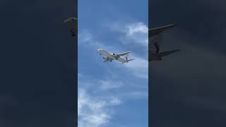 Air Niugini 767 Approaching YBBN shorts planes