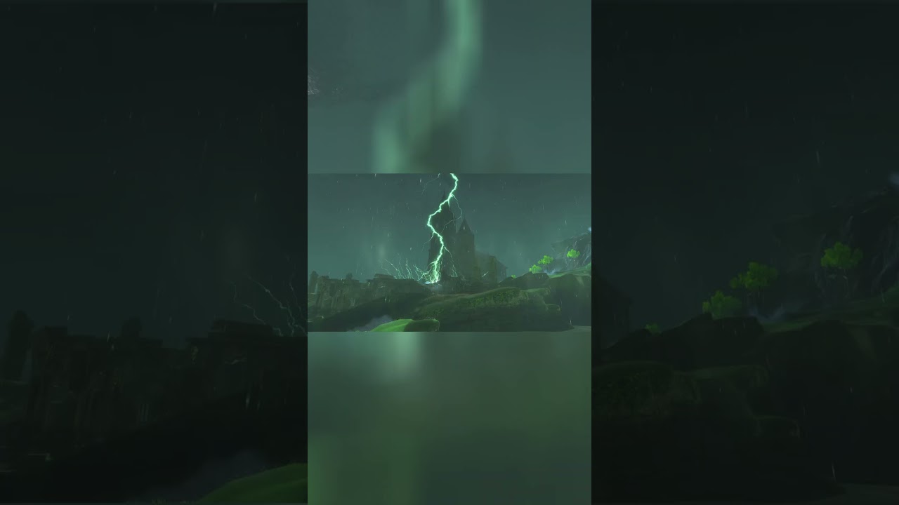 Zelda: Breath of the Wild Timelapse | Temple of Time Ruins #shorts