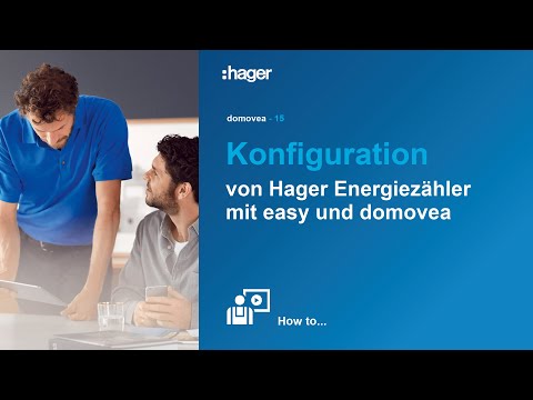 15. Konfiguration von Hager Energiezähler mit easy und domovea