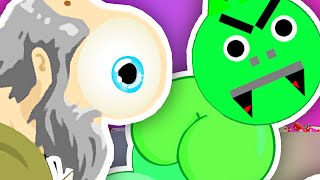 Video-Miniaturansicht von „NEVER TOUCH A DRAGON'S BUTT.. | Happy Wheels“