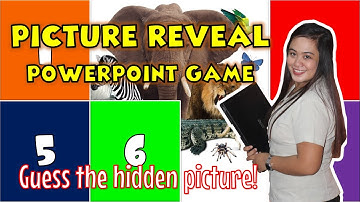 PENGUNGKAPAN GAMBAR (Tebak gambar tersembunyi) Game Powerpoint | Template Gratis