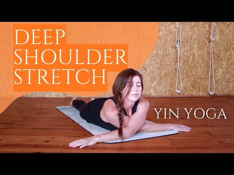 A set of restorative Yin Yoga to relax the neck and shoulders - TanyaMaya