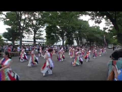 疾風乱舞さん　2012スーパーよさこい1日目　NHK前