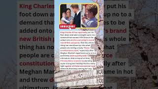 Celebrity BREAKING: King Charles Refuses HRH Passports for Archie & Lilibet – Royal Shockwaves! Wealth