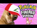 Playing Pokémon Fire Red live!