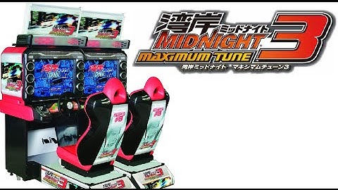 MIDNIGHT 3 MAXIMUM TUNE Arcade Racing Car Game Coin Op