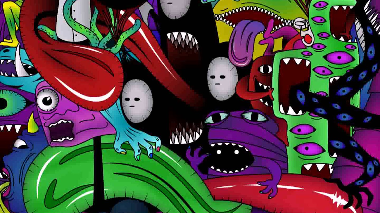 Monster Party & MOH & MOH (Animated Wallpaper) - YouTube