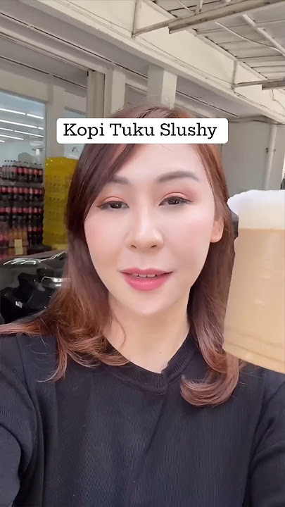 Review singkat aja yah …. Penasaran katanya Toko Kopi Tuku bikin slushy | #sibungbung