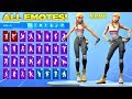 *NEW* AURA SKIN Showcase with All Fortnite Dances & Emotes! (Fortnite Item Shop May 7)