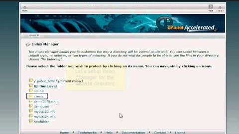 Tutorial: How to use the Index Manager in cPanel | LayerOnline Web Hosting